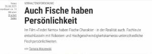 Auch Fishe haben Persönlichkeit