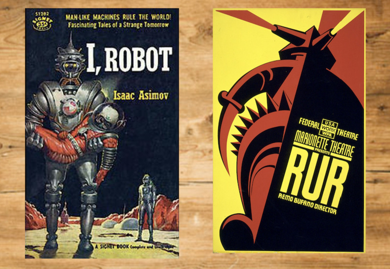 New names for our robotics labs: Meet the Čapek Lab and the Asimov Lab!