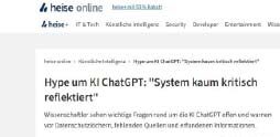 Hype um KI ChatGPT: 