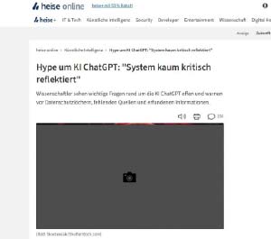 Hype um KI ChatGPT: 