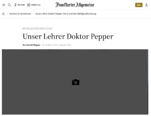 Unser Lehrer Doktor Pepper