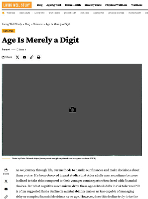 Age Is Merely a Digit