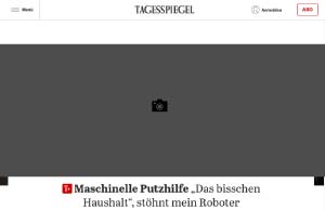 Maschinelle Putzhilfe: „Das bisschen Haushalt“, stöhnt mein Roboter 