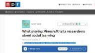 What playing Minecraft tells researchers about social learning