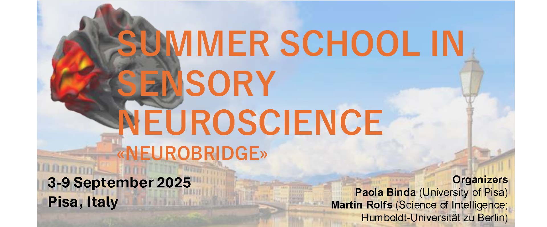 SCIoI co-organizing summer school on sensory neuroscience – Neurobridge 2025 in Pisa