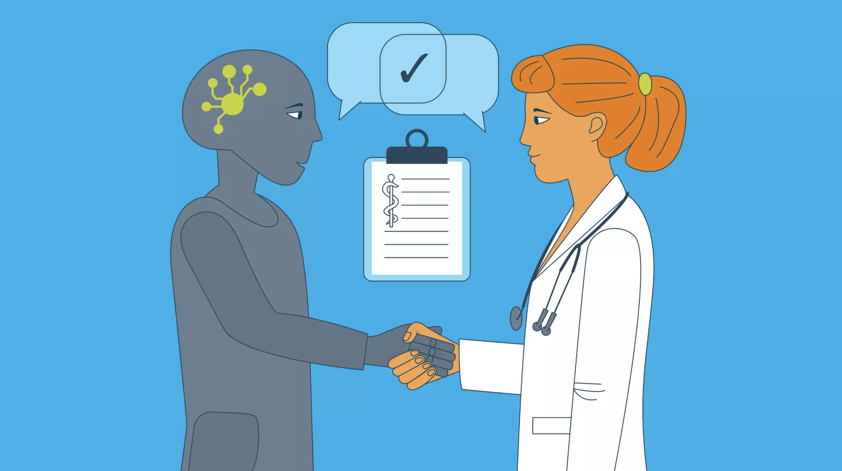 Human–AI collectives make the most accurate medical diagnoses