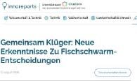Gemeinsam Klüger: Neue Erkenntnisse Zu Fischschwarm-Entscheidungen