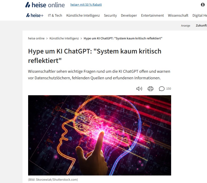 Hype um KI ChatGPT: 