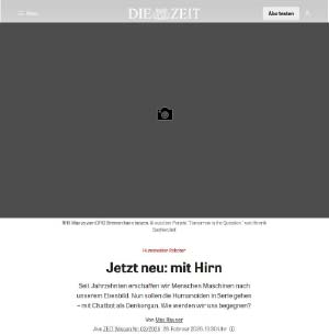 Jetzt neu: mit Hirn