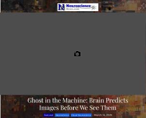 Ghost in the Machine: Brain Predicts Images Before We See Them