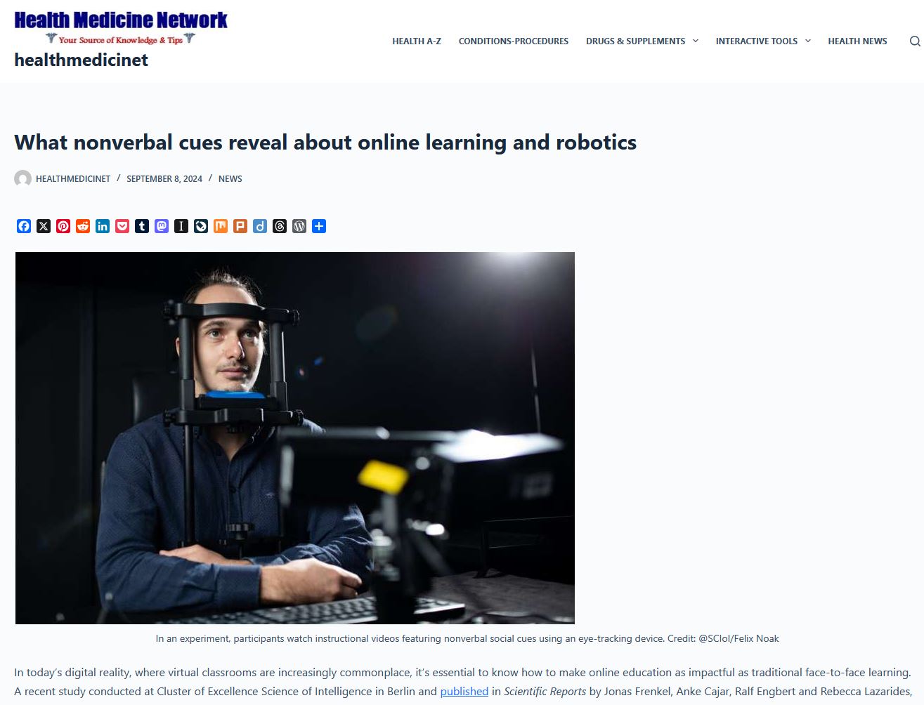 What nonverbal cues reveal about online learning and robotics